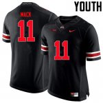 NCAA Ohio State Buckeyes Youth #11 Austin Mack Limited Black Nike Football College Jersey INR7845CK